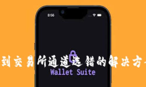  TPWallet转到交易所通道选错的解决方案与注意事项