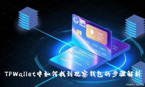 TPWallet中如何找到观察钱包的步骤解析